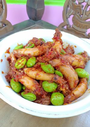 Foto resep Sambal Cumi Pete