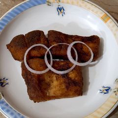 Fried fish A picture of Fried fish.