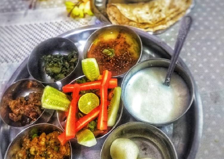 Step-by-Step Guide to Make Award-winning Lunch thali