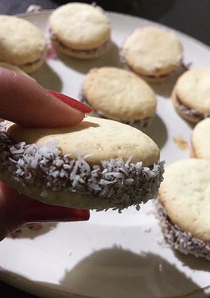 Una foto de Alfajores de maicena