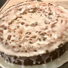Una foto de Torta de Vainilla con arándanos agrios