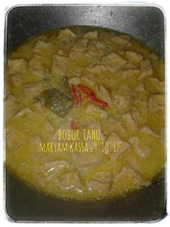 Foto resep Bobor tahu