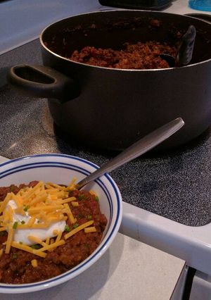 A picture of Florida Beef n' Bean Chili (Quick Version).
