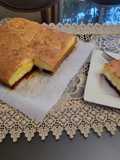 Pan con cajeta y queso crema