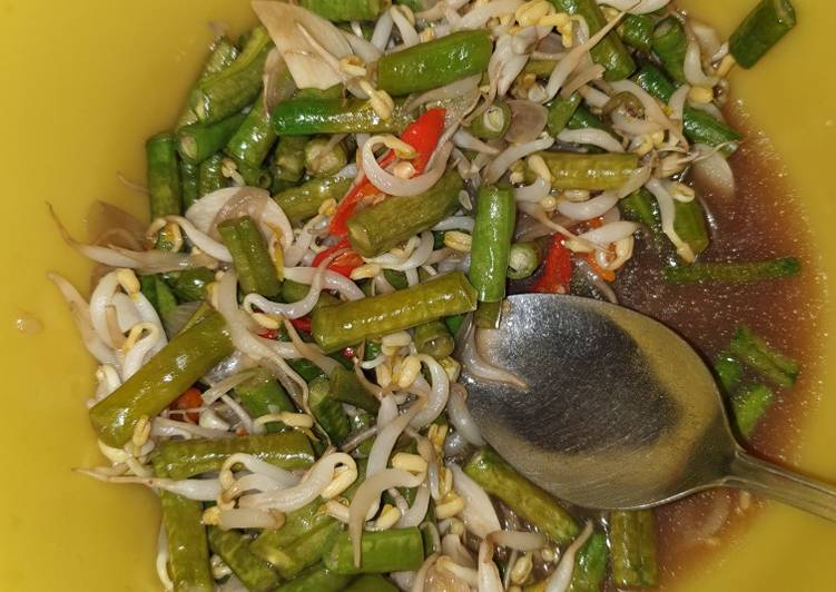 Tumis Kacang panjang toge