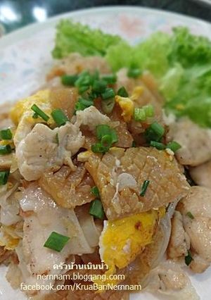 รูปของ ก๋วยเตี๋ยวคั่วไก่
