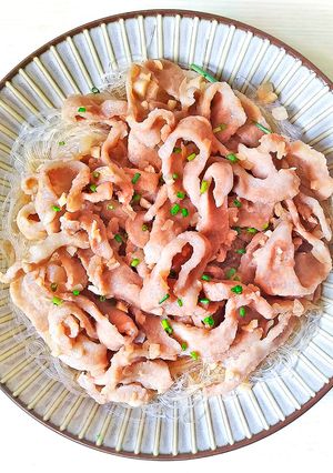 蝦醬蒸豬頸肉(惹味懶人食譜😋) 的食譜成品照片