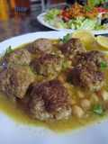 كريات اللحم المفروم بالشابلور (خبز مرحي) 🍲