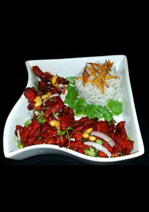 A picture of Dragon chicken.