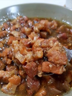 台式卤肉饭 的食譜成品照片