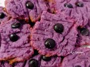 Gambar cookies ubi ungu