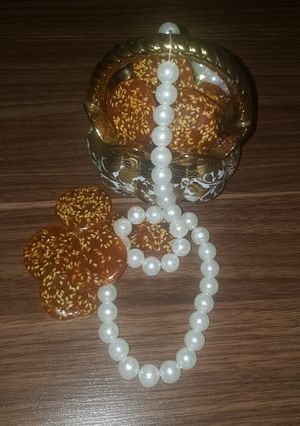عکسی از دستور پولکی کنجدی خانگی
