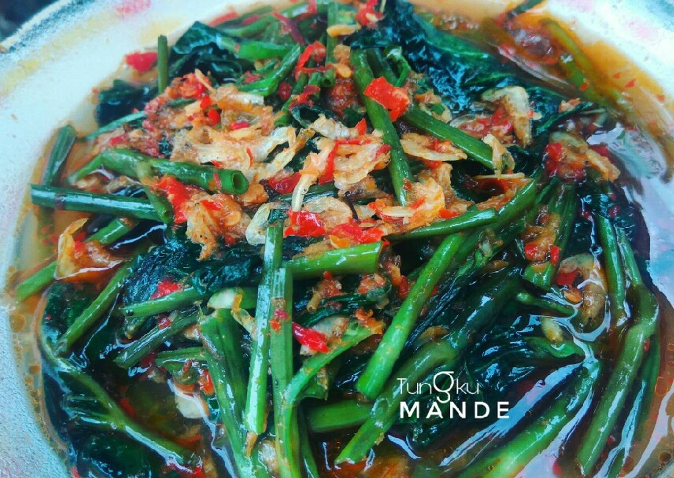 Tumis Kangkung Rebon