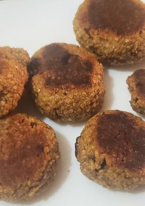 Una foto de Galletas de hojuelas de Quinoa