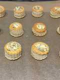 Mini Puff Pastry Escargots for New Year's Eve ✨