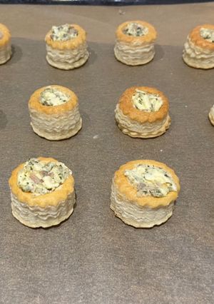 Une photo de Des mimi feuilletée d’escargots pour nouvel l’an ✨