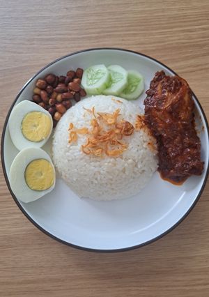 Foto resep Nasi Lemak