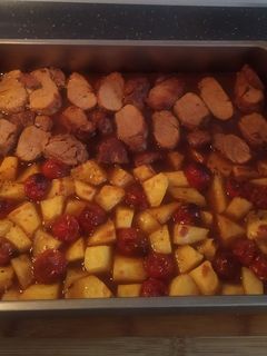 Una foto de Solomillo al horno