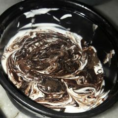 Chocolate ice cream A picture of Chocolate ice cream.