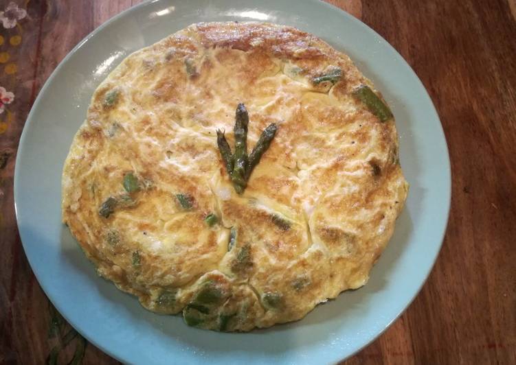 Frittata con gli asparagi