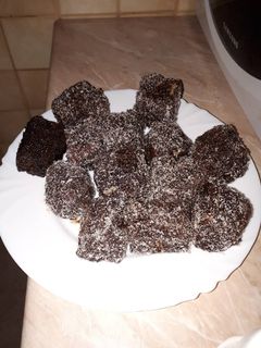 Mézes Kókuszkocka recept fotója