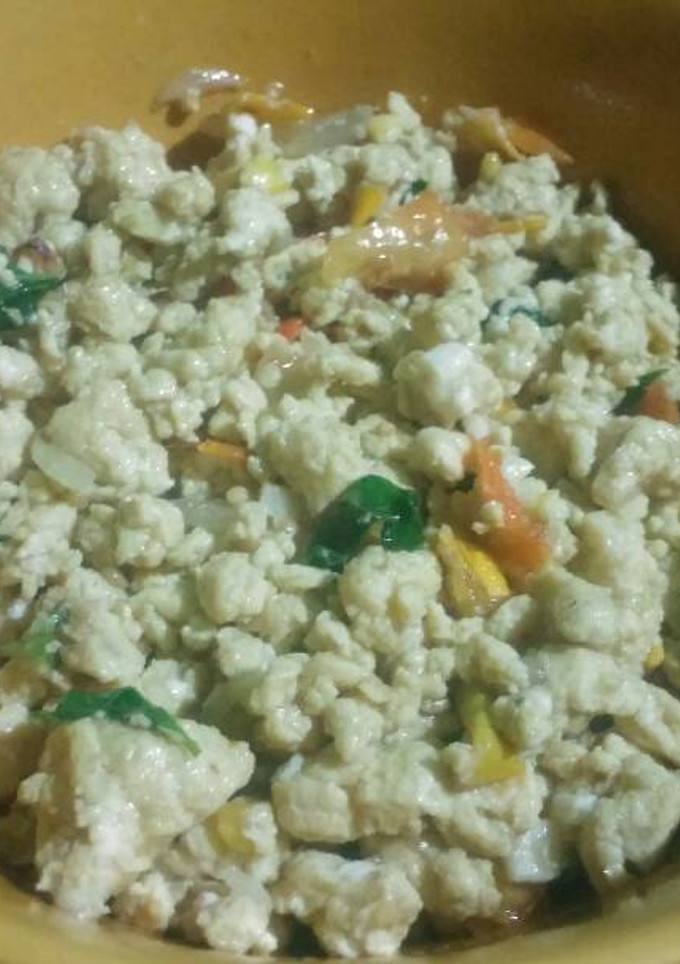 Foto resep Orak arik telur kemangi