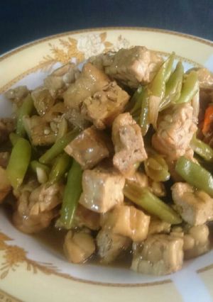 Foto resep Oseng tahu tempe buncis