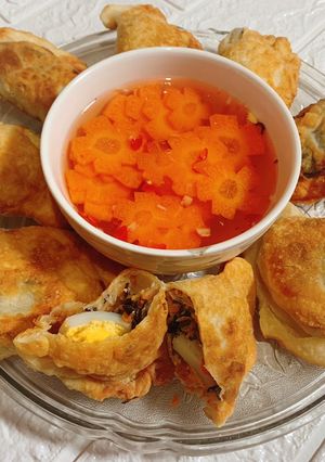 Hình của món Bánh gối.