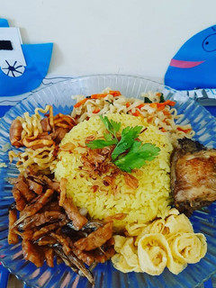 Foto resep Nasi Kuning Rice Cooker ala Cheft Rudi