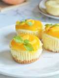 Mango Mini Cheesecake Cups