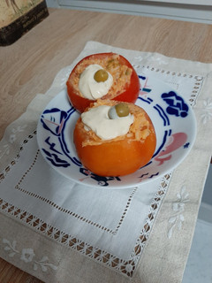 Una foto de Tomates rellenos
