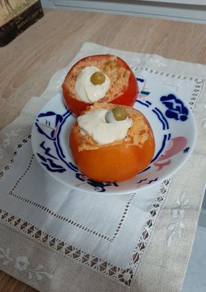 Una foto de Tomates rellenos
