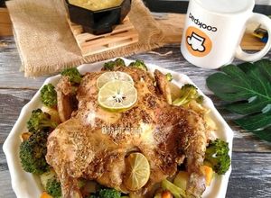 Foto resep Roasted Chicken Rosemary