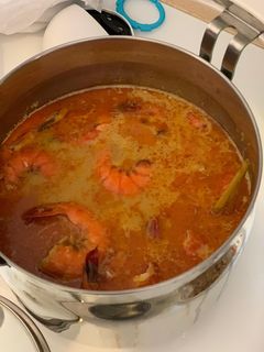 泰國冬蔭功海鮮湯 的食譜成品照片