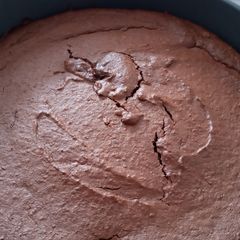A picture of Chocolate, Banana & Tahini Flour-less Cake.