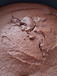 A picture of Chocolate, Banana & Tahini Flour-less Cake.