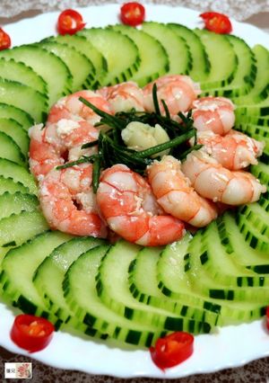翠瓜炒蝦仁 的食譜成品照片