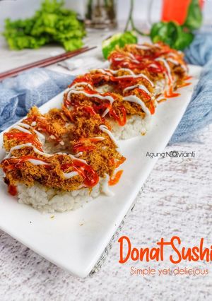 Foto resep Donut sushi