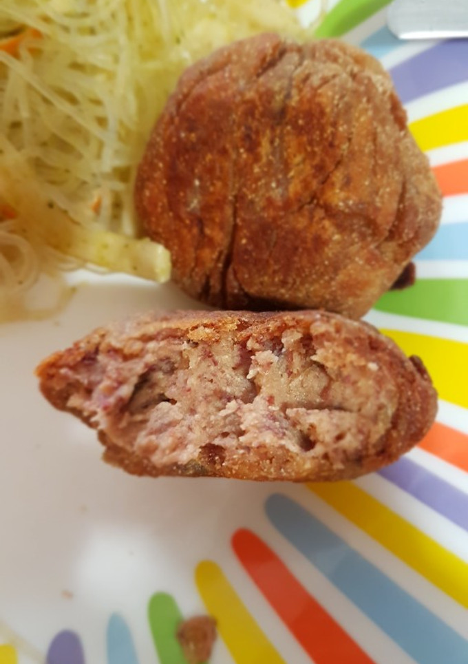 Una foto de Albóndigas de alubias rojas