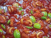 Gambar sambal cumi basah pete