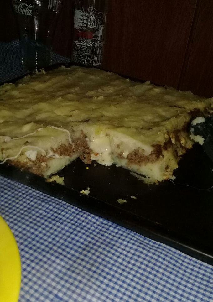 Una foto de Pastel de papa con carne molida