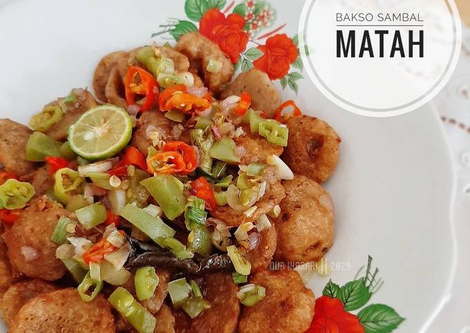 Resep 206. Bakso Sambal Matah oleh Nur Ikasari - Cookpad