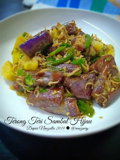 Foto resep Terong Teri Sambal Hijau