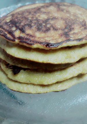 Una foto de Panques de banana para desayunar 🥞