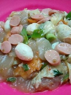 Foto resep Seblak telur puyuh nyuss