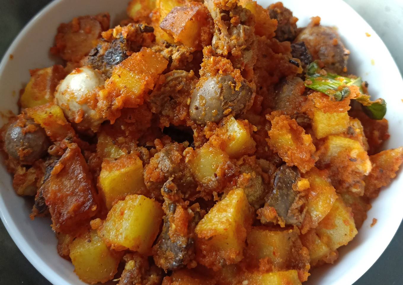 Sambal Goreng Kentang Ati Ampela