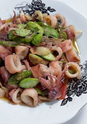 Foto resep Cumi asin pete