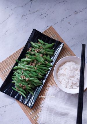 Foto resep Tumis Buncis Bawang Putih ala Hotel
