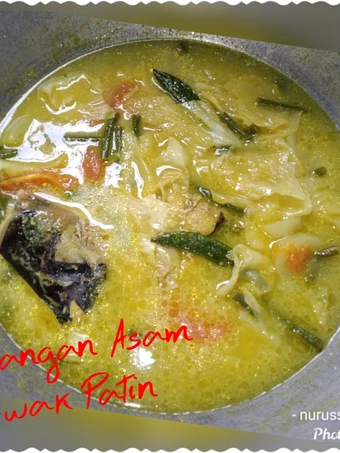 Langkah Mudah untuk Membuat Resep Gangan Asam Iwak Patin yang Uenak Anti Ribet, Sempurna