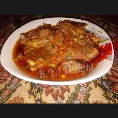 A picture of Chicken pepper soup.
